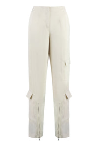 Silk trousers